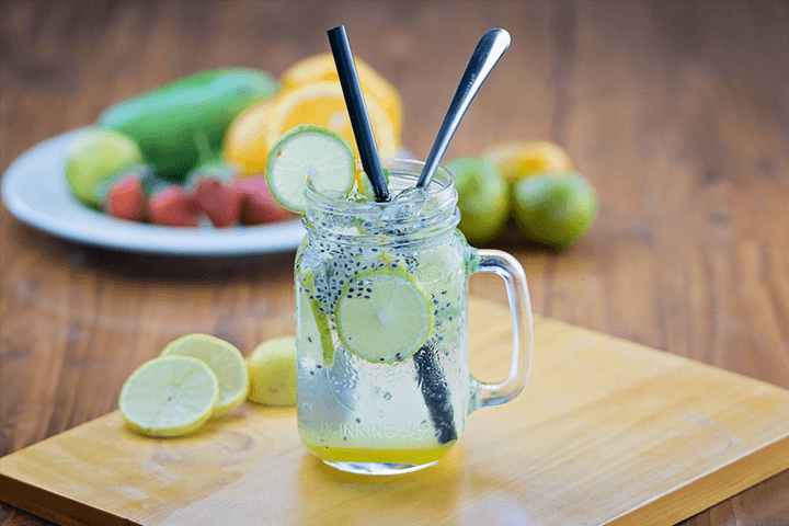 Recipe: Cucumber Lime Chia Fresca
