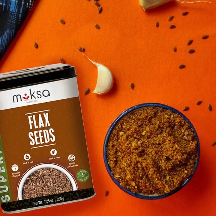 Flax Seed Garlic Chutney