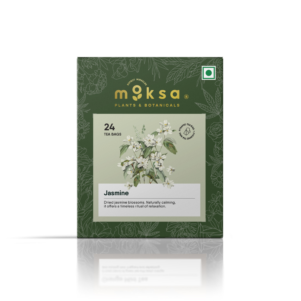 Buy Organic Jasmine Flowers Tea | Moksa