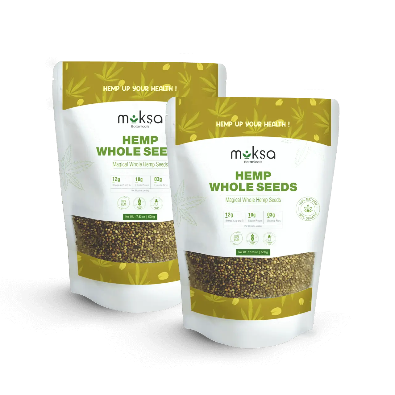 Hemp Seeds Combo