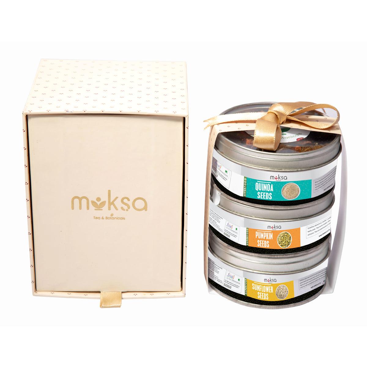 Superfood Trio- Assorted Superfood Gift Set - MoksaExpectMiracles