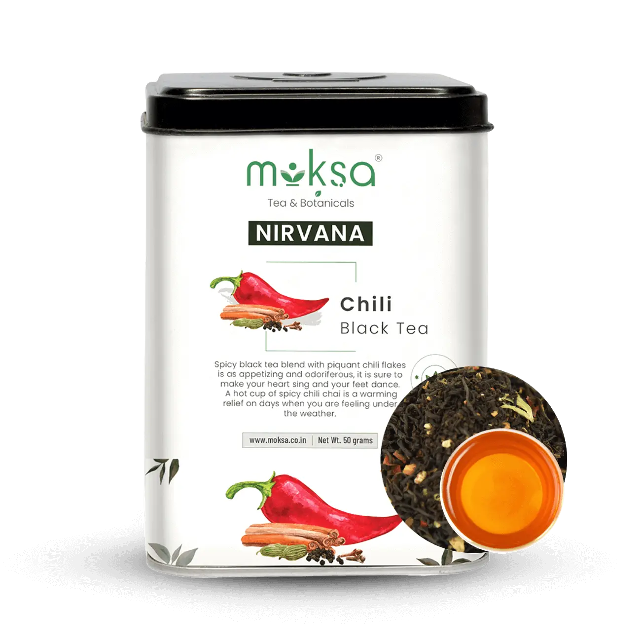 Chili Chai Loose Black Tea - 50gm