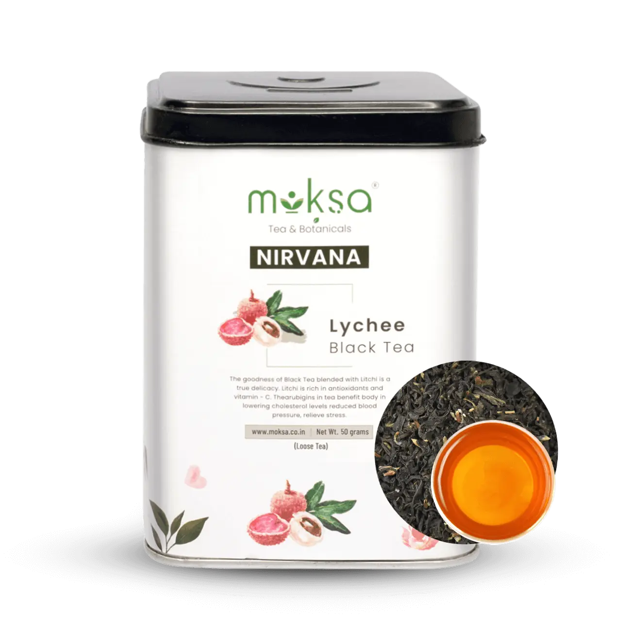 Lychee Black Tea - 50gm