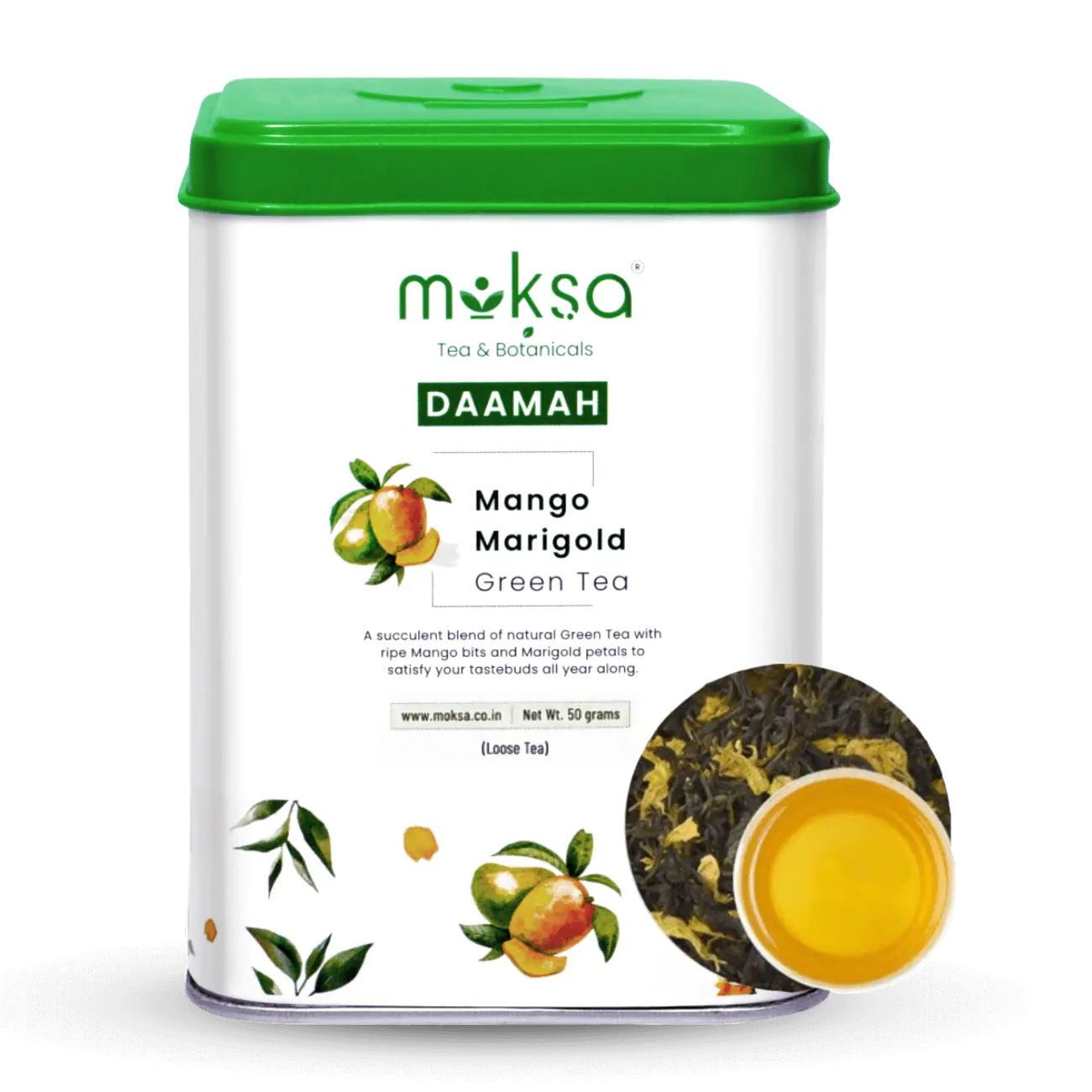 Mango Marigold Loose Green Tea